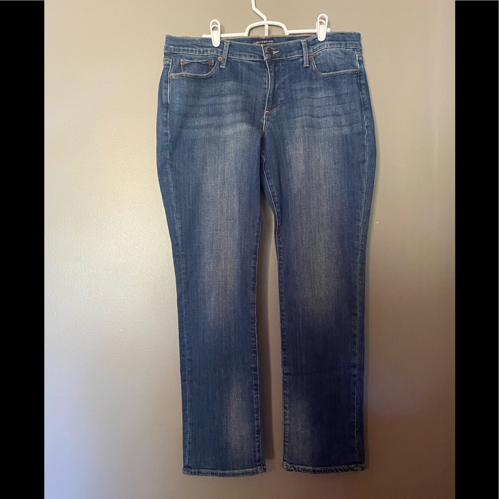Lucky Brand Mid Rise Straight Sweet 14/32 Ankle Pants New With Tags